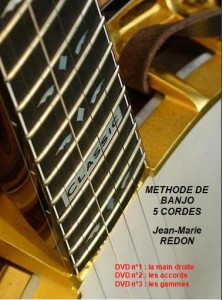 DVD méthode de banjo 5 cordes par Jean-Marie Redon