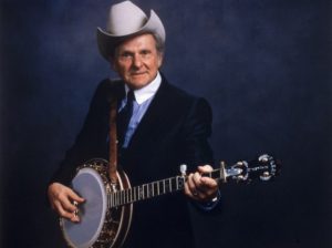 Bluegrass banjo player and bandleader Ralph Stanley continued as a solo act after his brother and longtime musical partner Carter Stanley died in 1966. Though Ralph has played a primarily traditional repertoire, he has also written his own songs. Courtesy National Council for the Traditional Arts